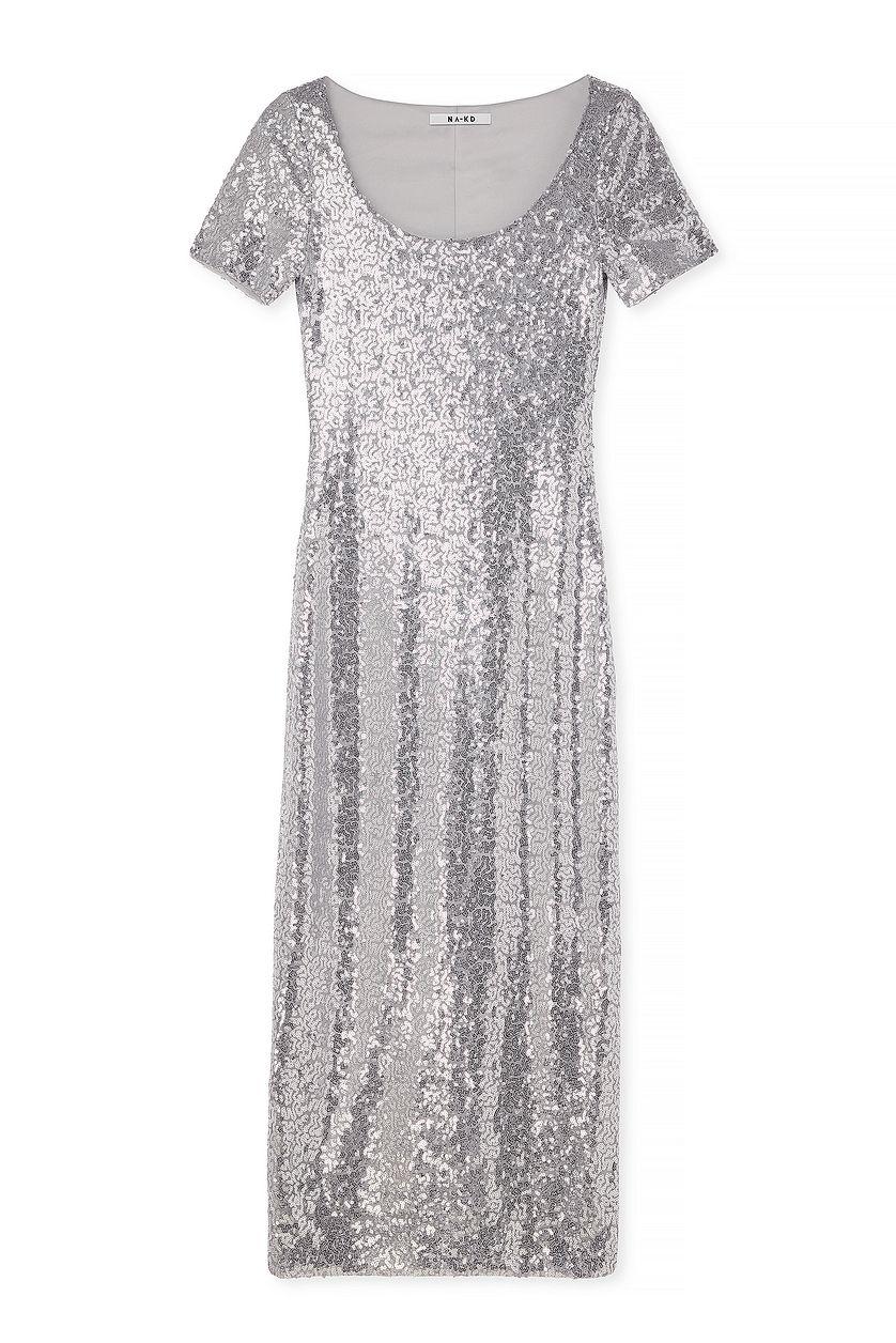 Sequin Midi Dress Product Image