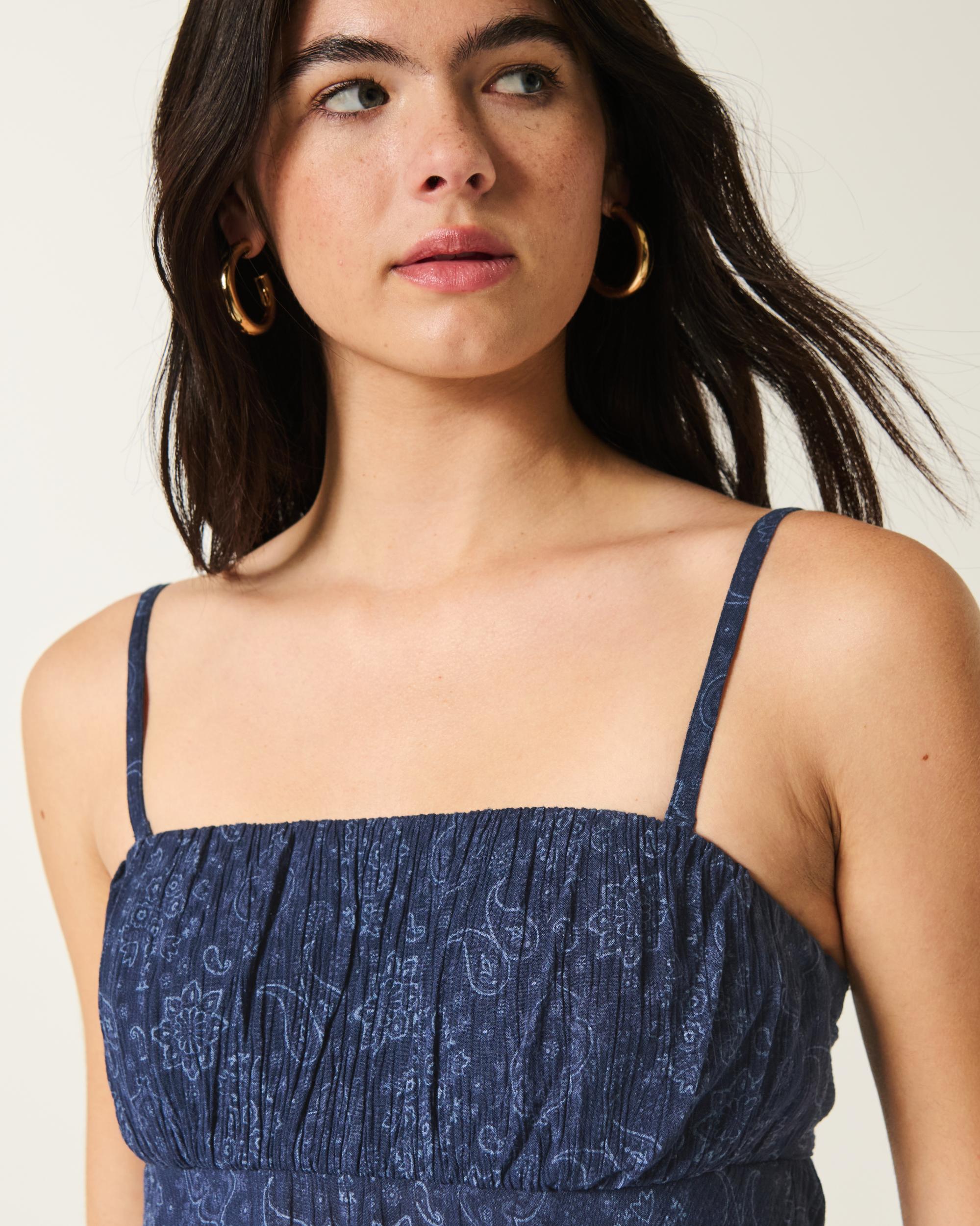 Strapless Handkerchief Hem Top Product Image