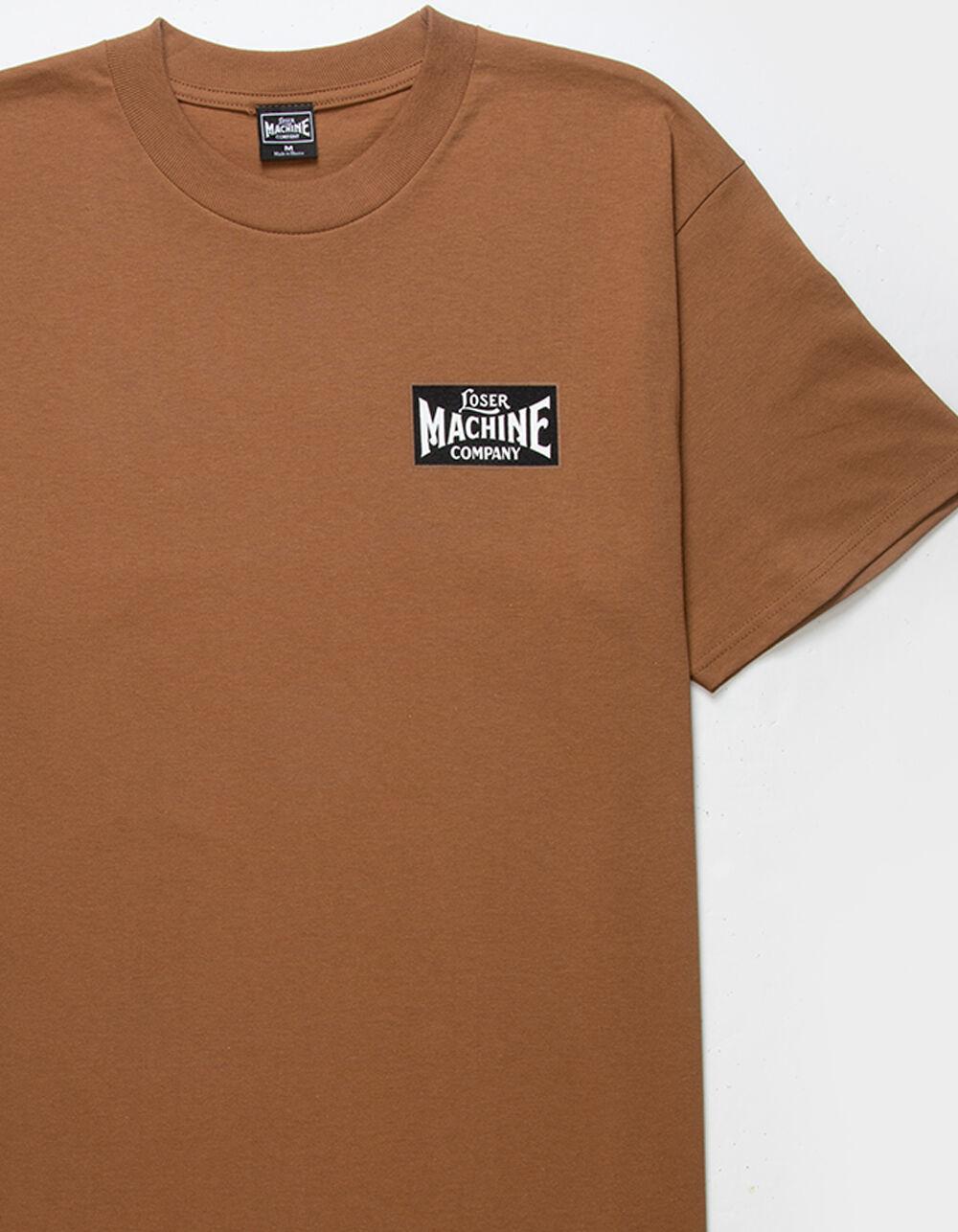 LOSER MACHINE Desert Sunset Mens Tee - BROWN Product Image