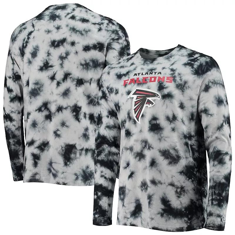 Mens New Era Atlanta Falcons Tie-Dye Long Sleeve T-Shirt Product Image
