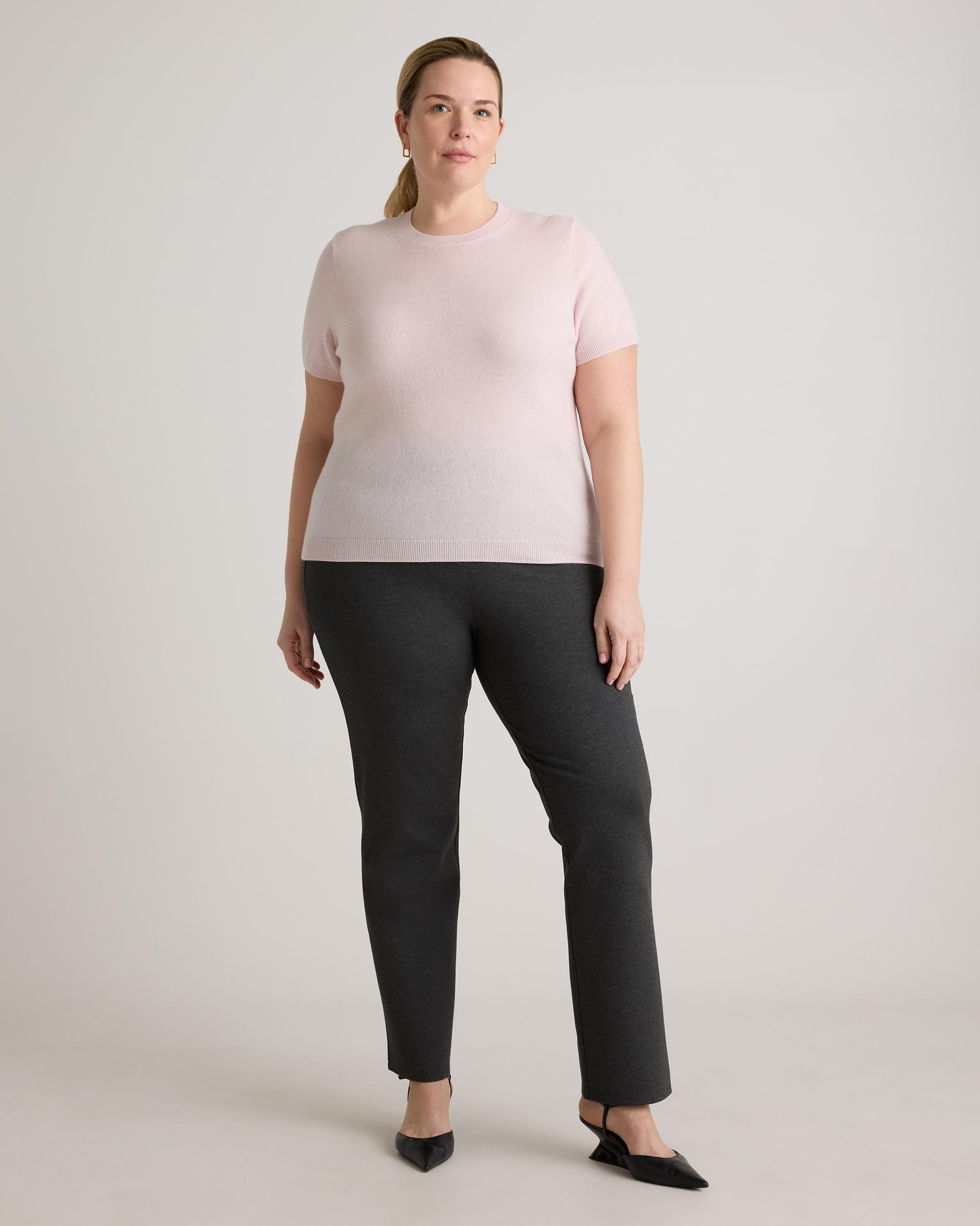 Mongolian Cashmere Tee - Plus Size Product Image