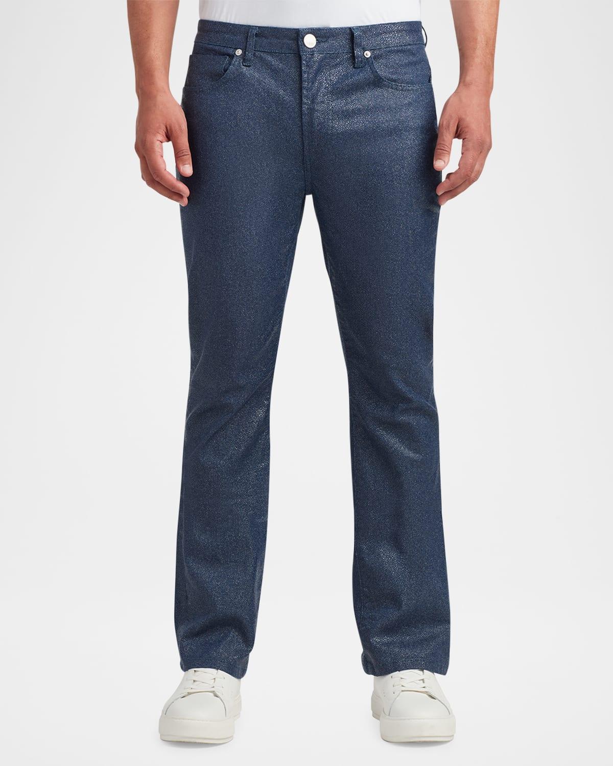 Mens Clint Slim-Fit Boot-Cut Jeans Product Image