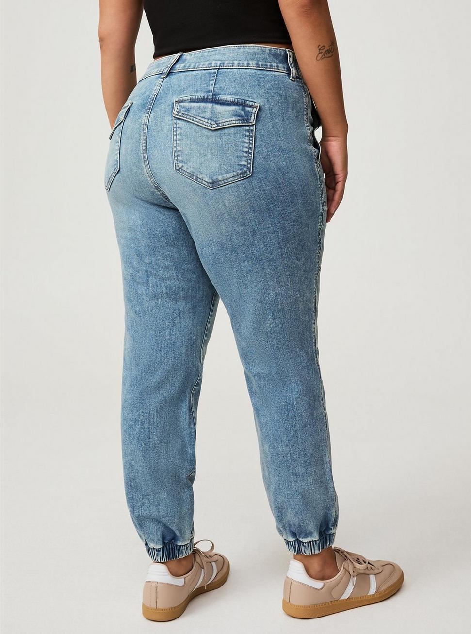 Jogger Mid-Rise Jean Product Image
