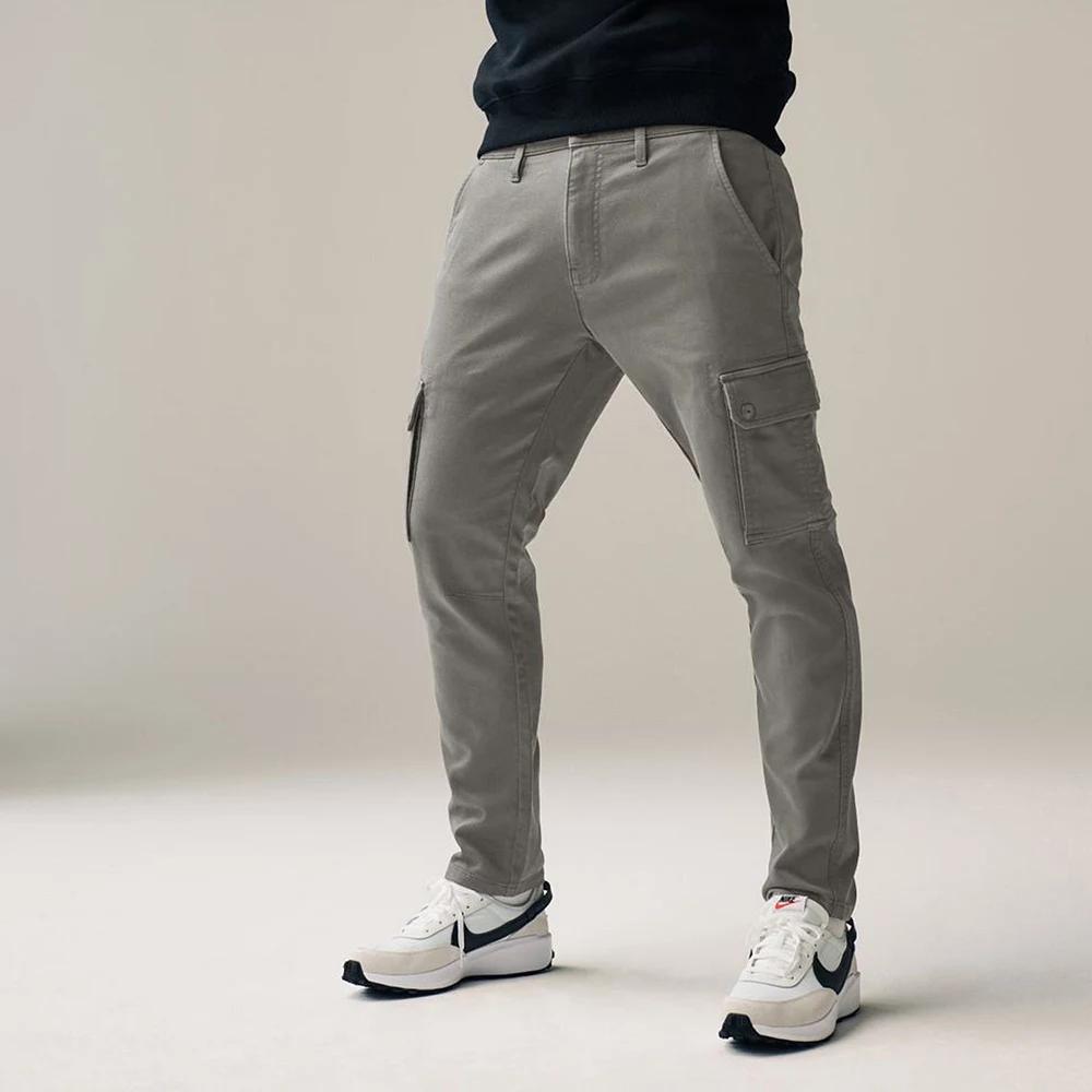 Men's NEXT Cargo Pants, Size: 36, Grey Product Image