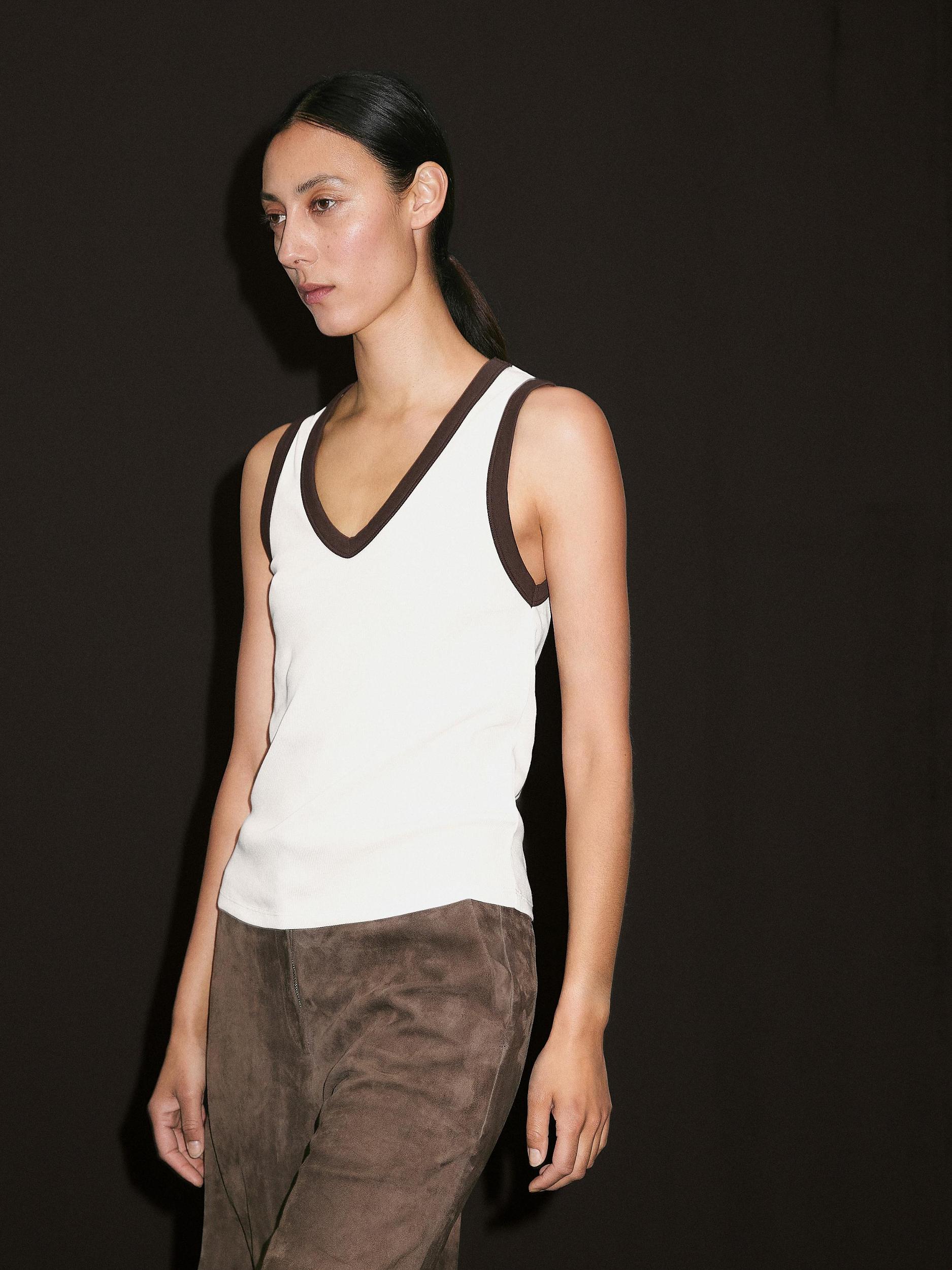 100% linen wide-leg trousers Product Image