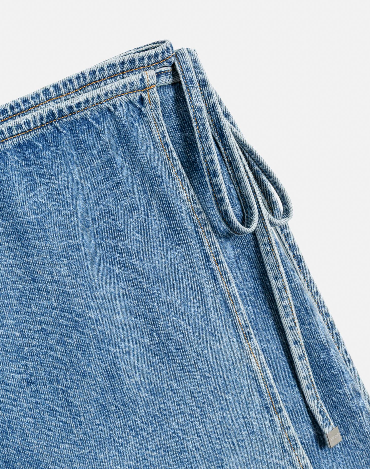 The Beach Wrap Skirt - Oceano Product Image