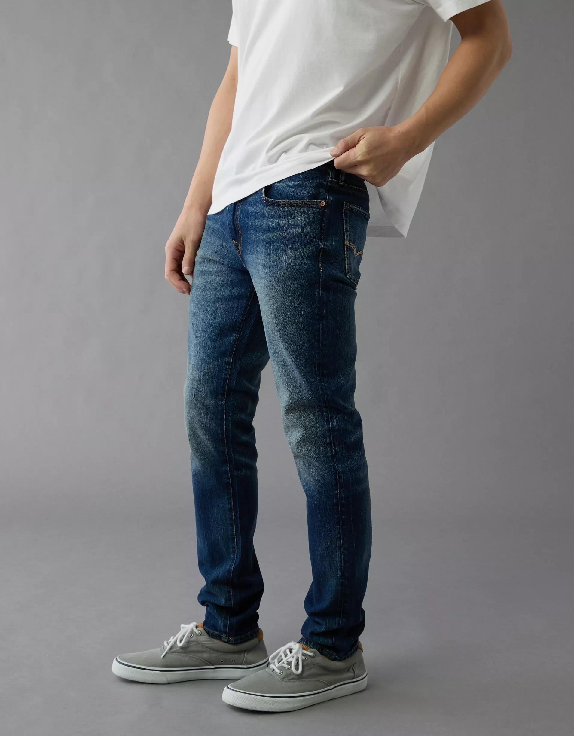 AE AirFlex+ Patched Skinny Jean Product Image