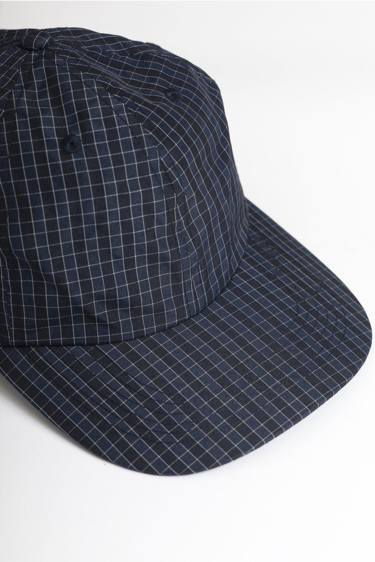Blacksmith - Grid Check Cap - Navy Product Image