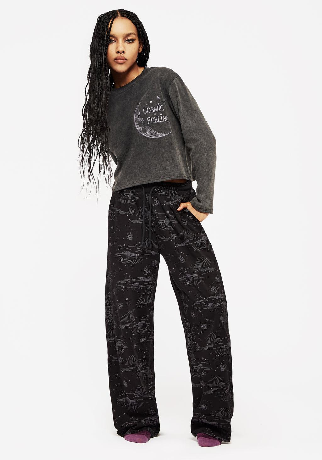 Cosmic Wide Leg Pyjama Bottoms Product Image