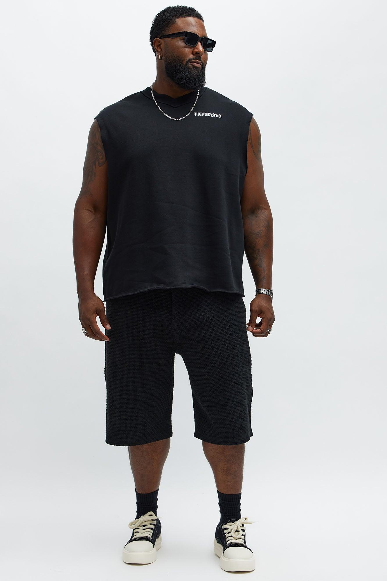 Tyson Highs And Lows Muscle Tee - Black Male Product Image