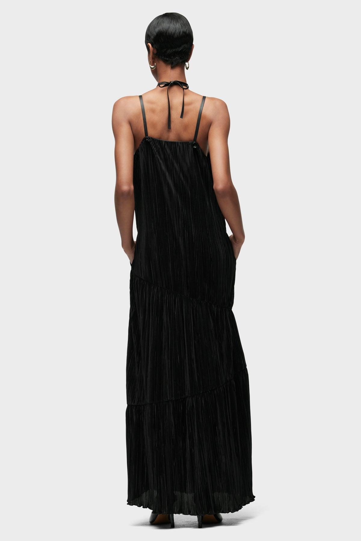 Plisse Tiered Dress Female Product Image