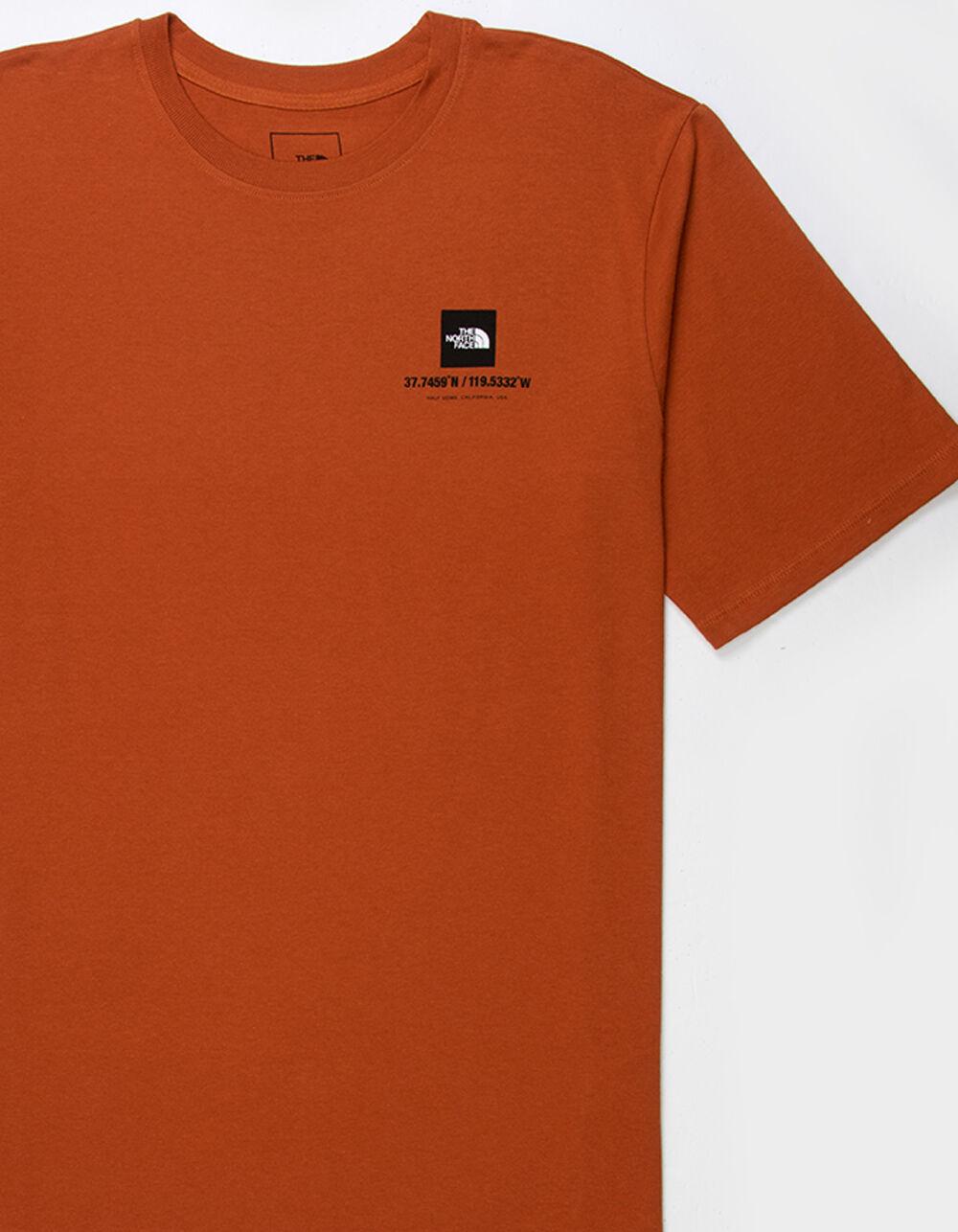 THE NORTH FACE Coordinates Mens Tee - BURGUNDY Product Image