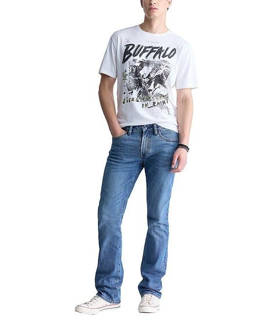 Buffalo David Bitton King Slim Bootcut Stretch Jeans Product Image