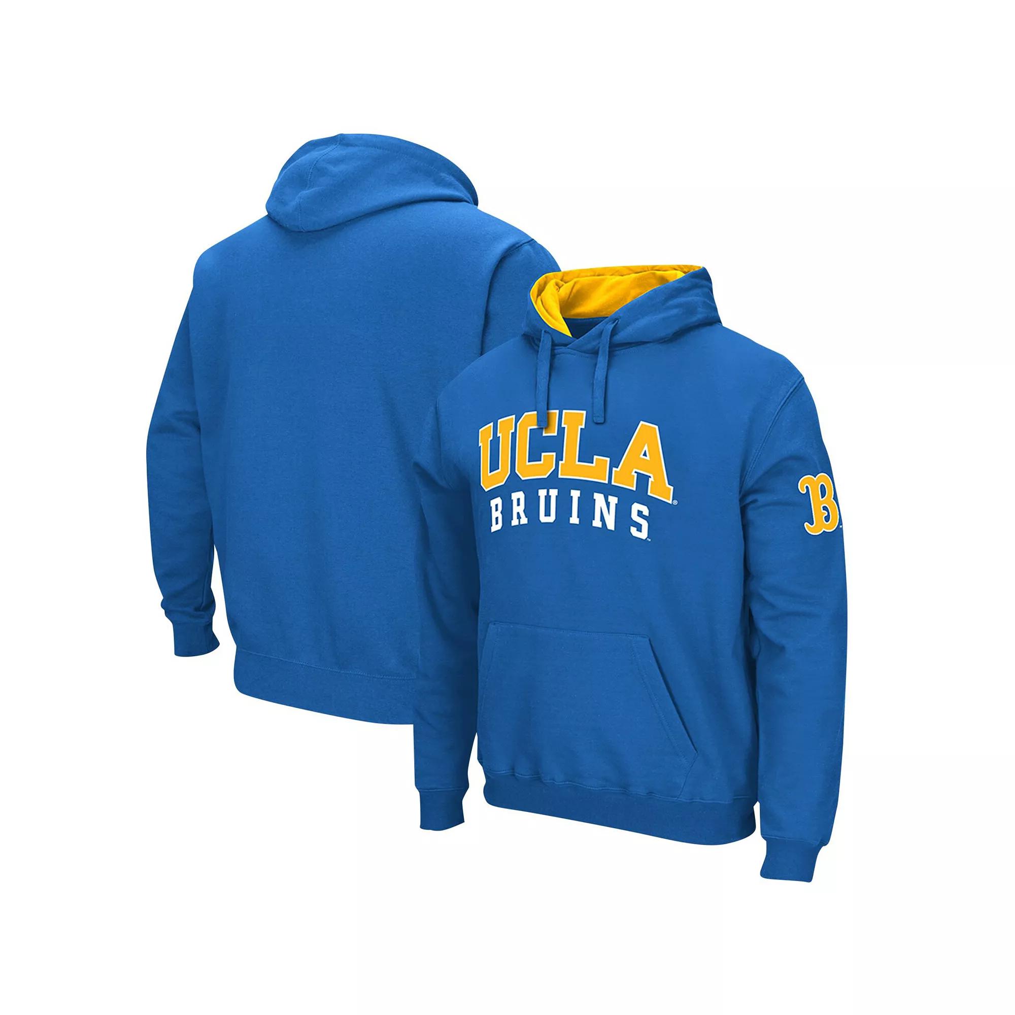 Men's Colosseum Blue UCLA Bruins Double Arch Pullover Hoodie,  Product Image