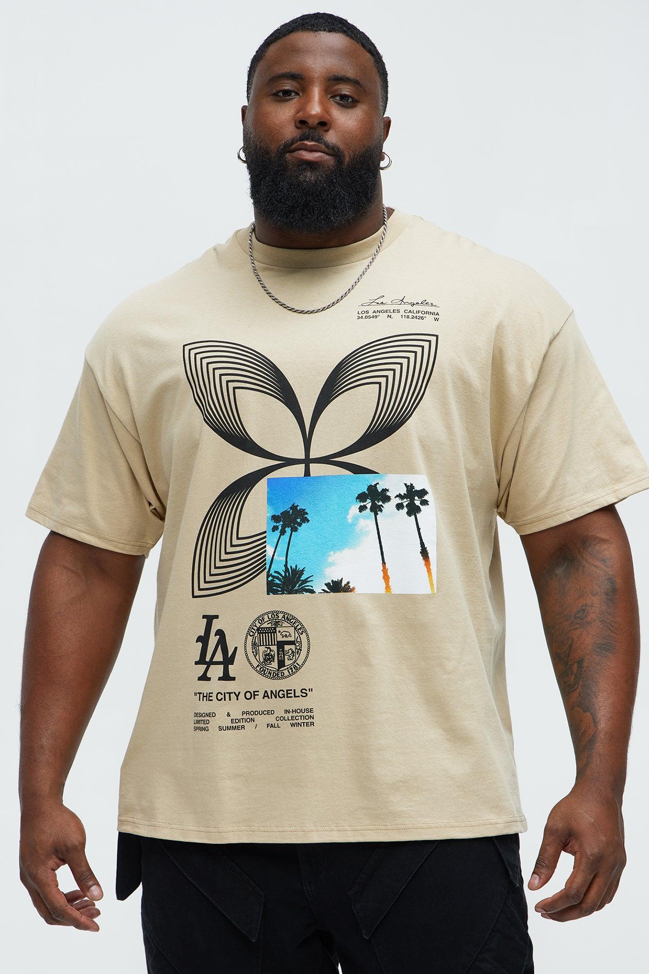 LA Lifestyle Short Sleeve Tee - Sand Product Image