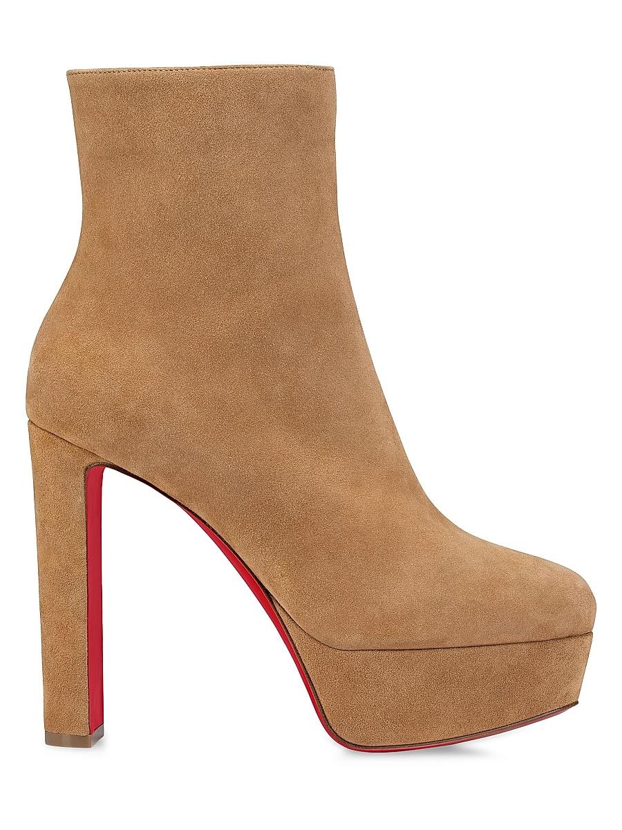 Womens Loo Booty Veau Velours 130MM Booties Product Image