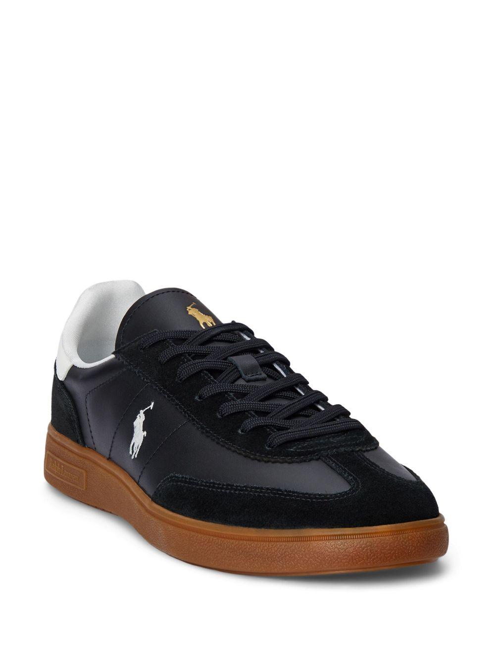 leather sneakers Product Image