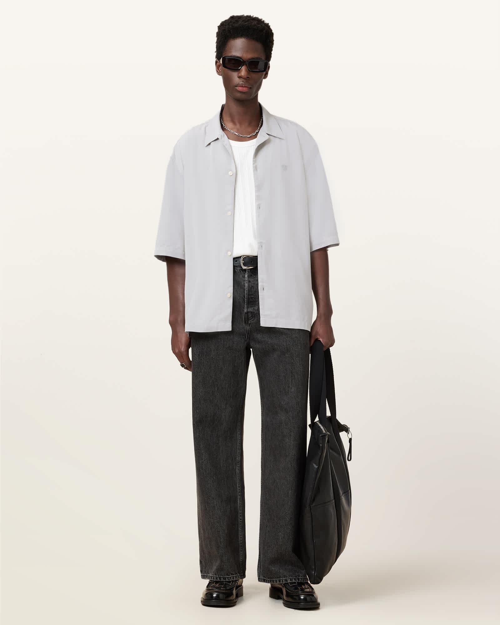 Rialto Oversized Short Sleeve Shirt Product Image