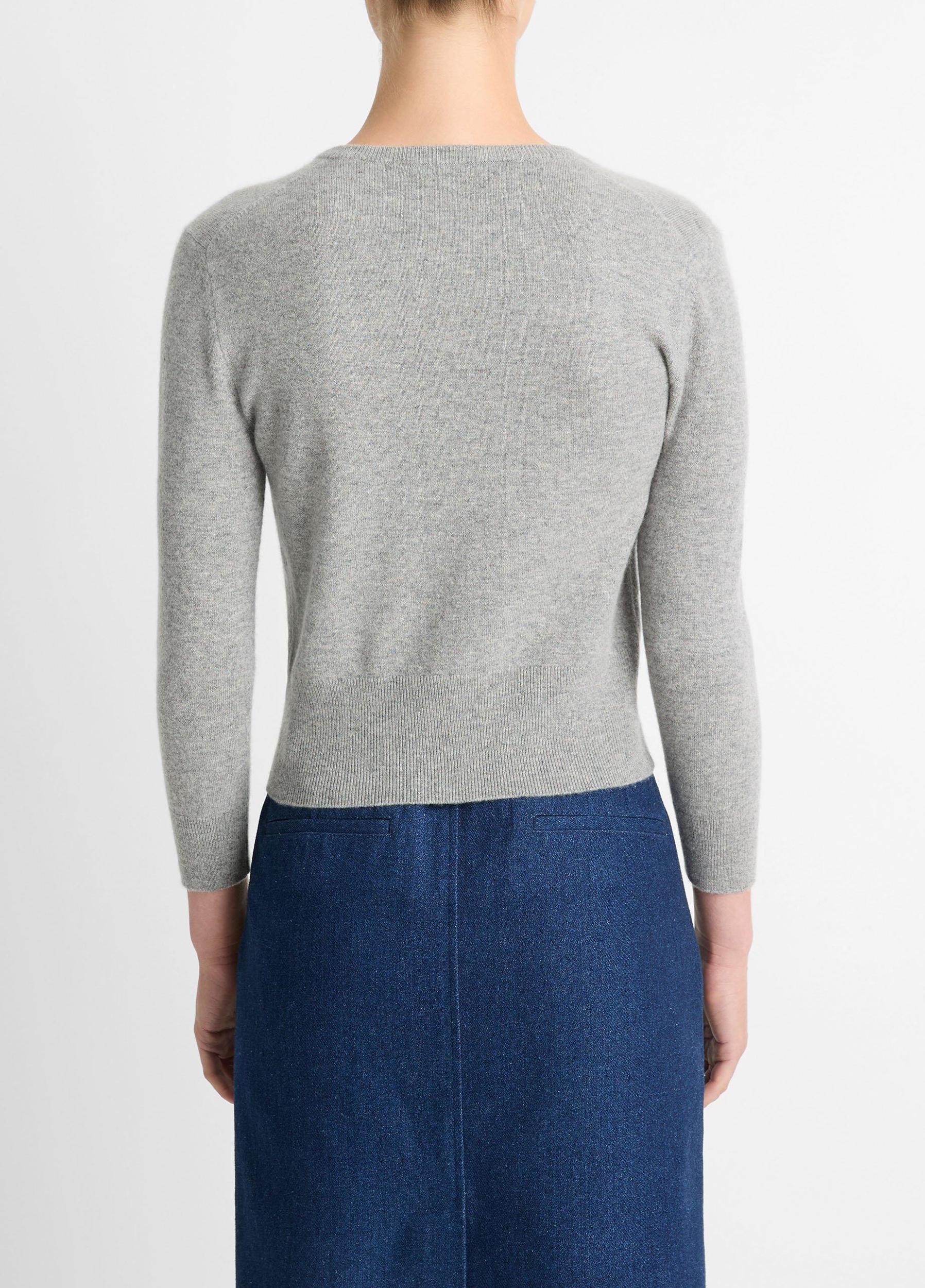 Pearl-Button Wool-Blend Cardigan Product Image