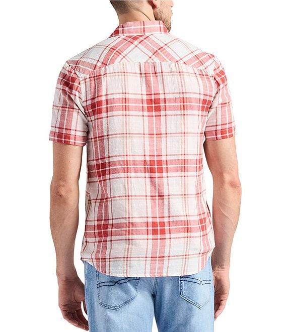 Buffalo David Bitton Sagrino Button Front Large Plaid Shirt Product Image