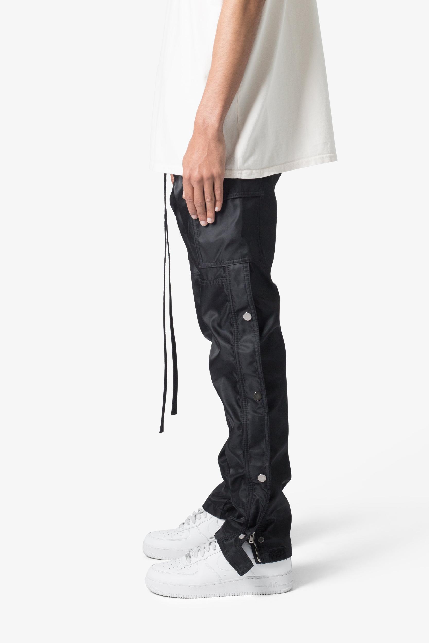 Snap Zipper II Cargo Pants - Black Male Product Image