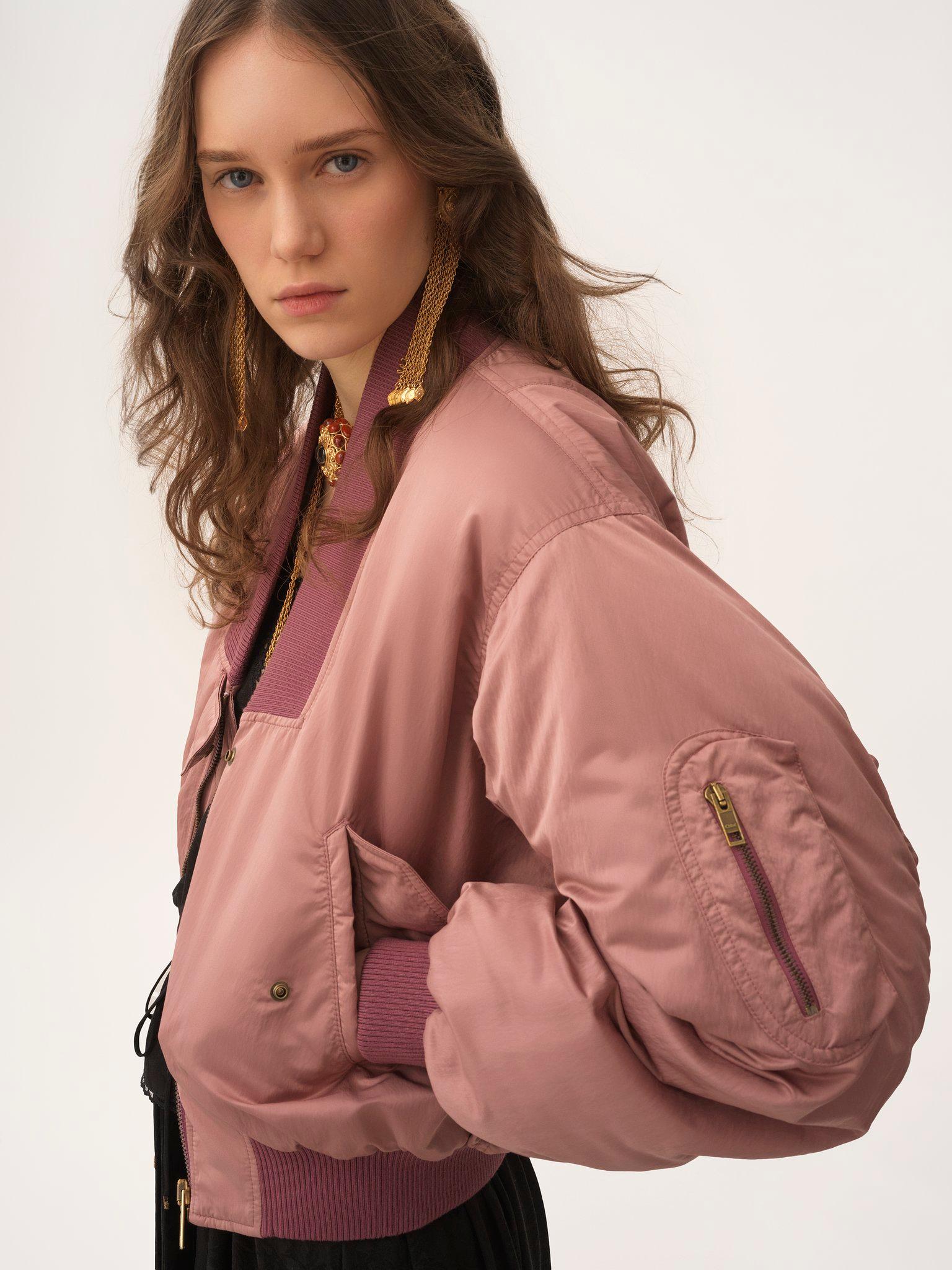 Bomber jacket in nylon Product Image