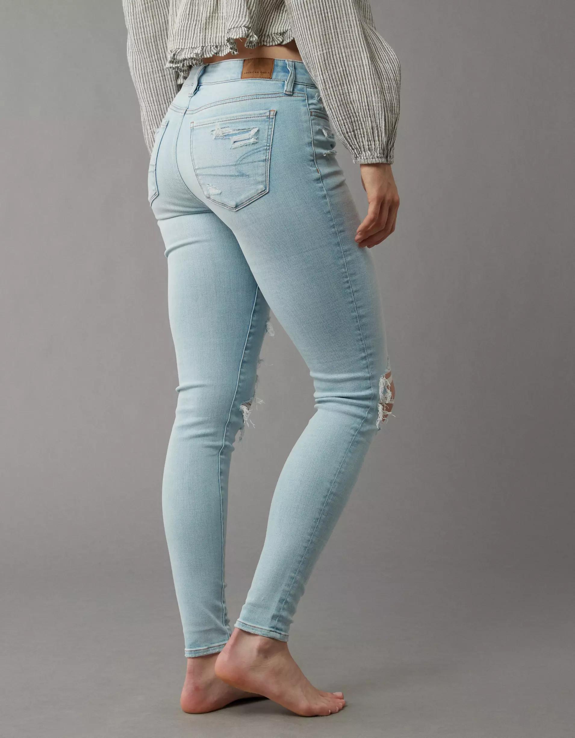 AE Next Level Low-Rise Ripped Jegging Product Image