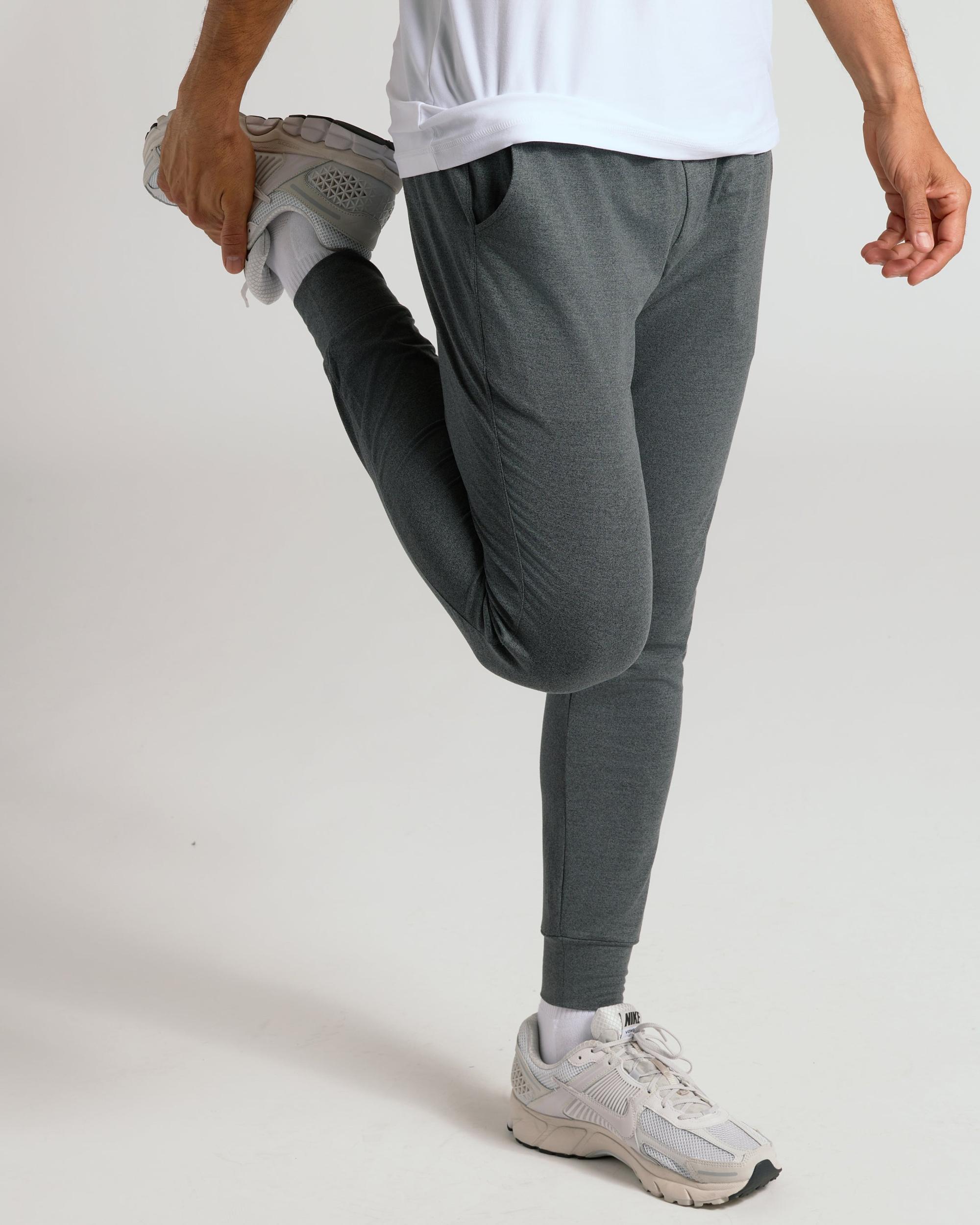 Charcoal Heather Gray Active Joggers Product Image