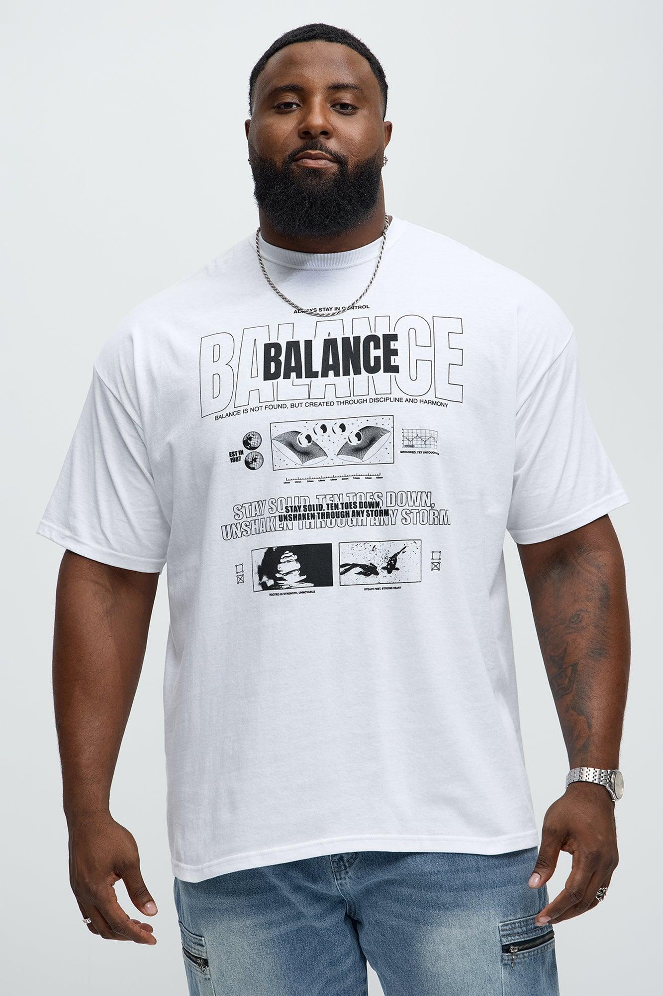 Always In Control Short Sleeve Tee - White Male Product Image