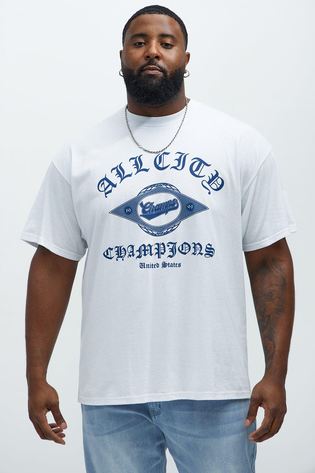 All City Champs Short Sleeve Tee - White Product Image