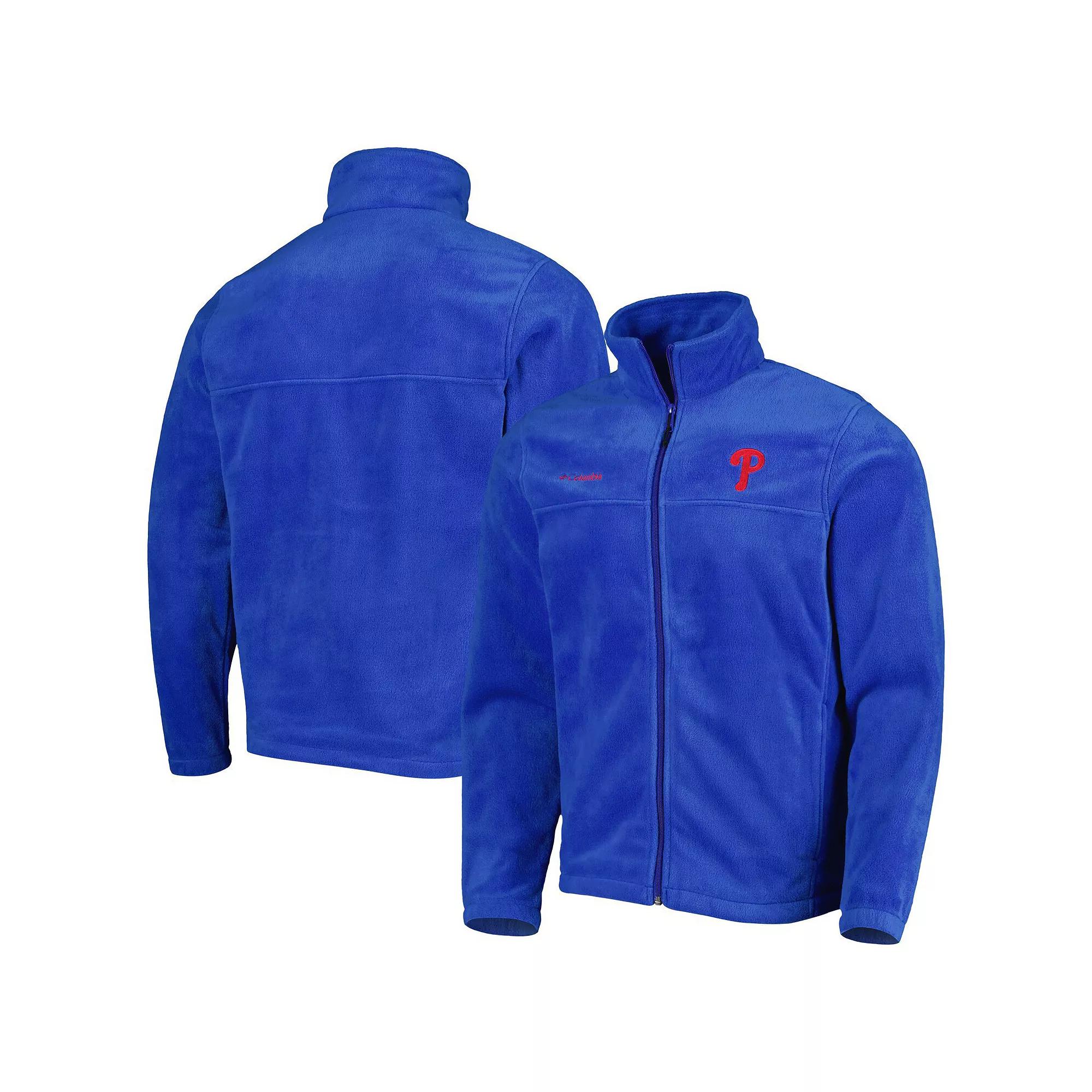 Men's Columbia Royal Philadelphia Phillies Steens Mountain Full-Zip Jacket, Size: 2XL, Blue Product Image