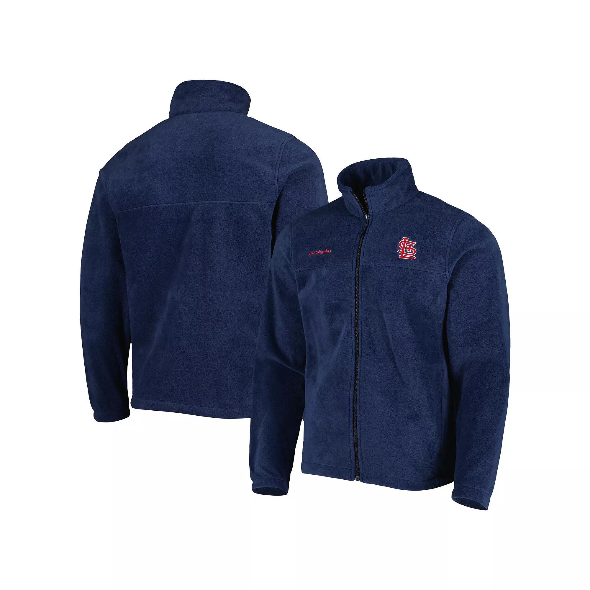 Men's Columbia Navy St. Louis Cardinals Steens Mountain Full-Zip Jacket, Size: Medium, Blue Product Image