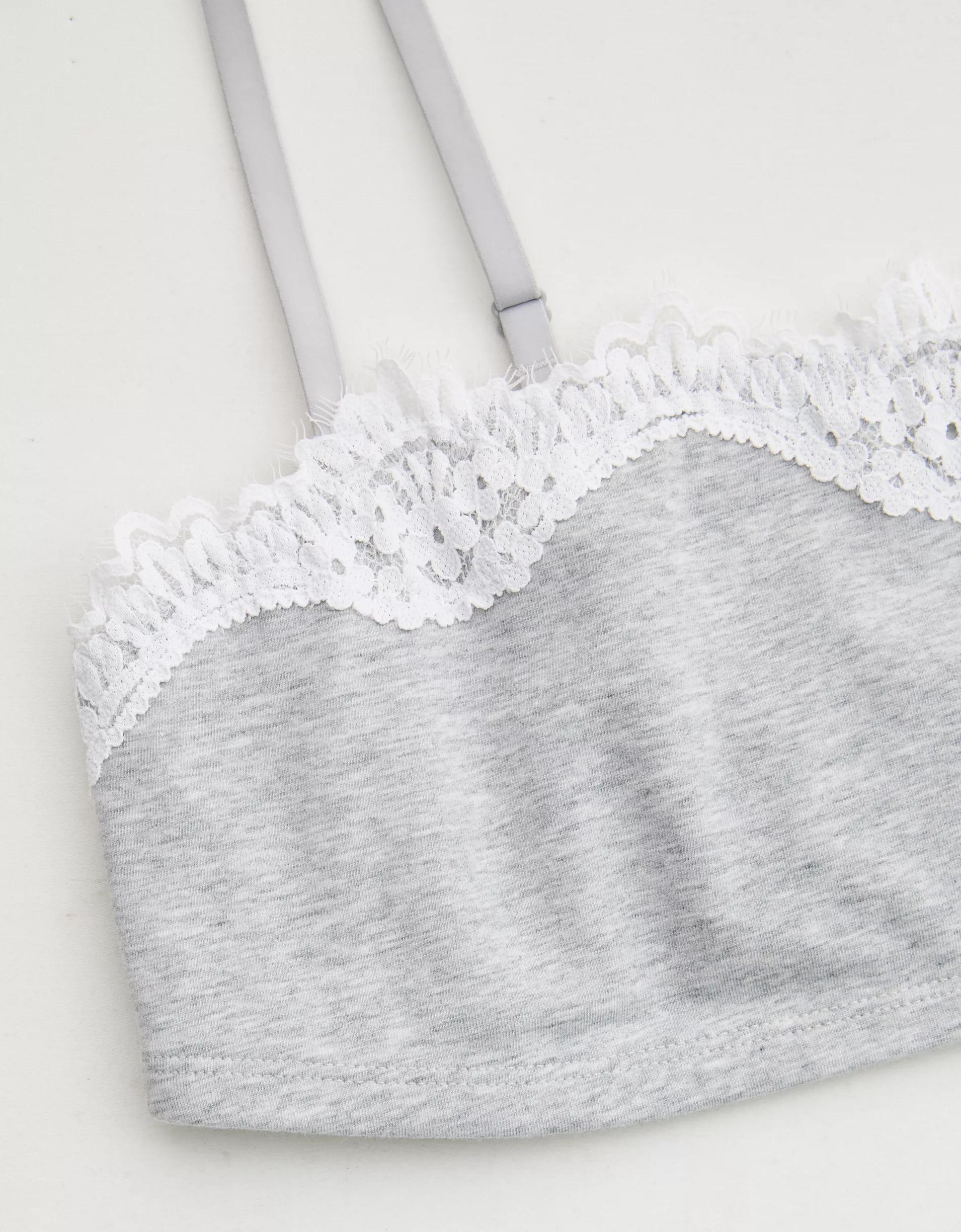 Superchill Cotton Lace Bralette Product Image