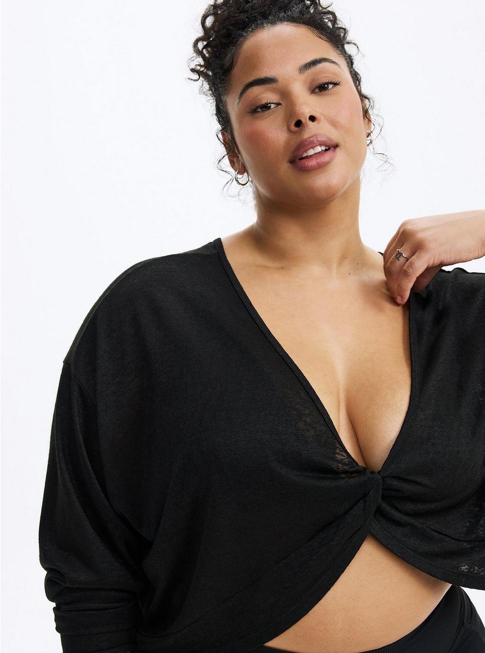 Wrap Crop Yoga Overshirt Product Image