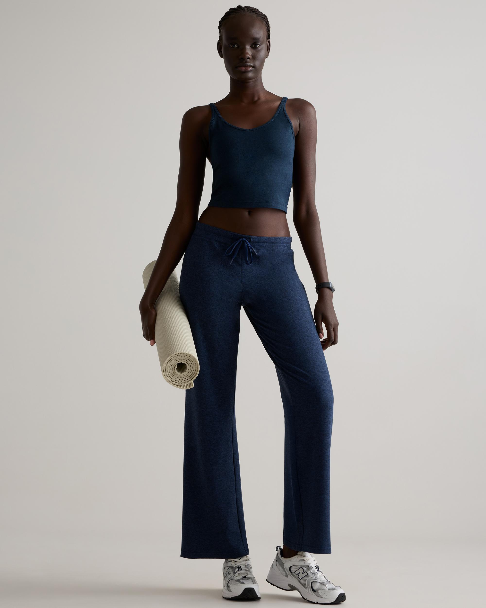 Quince | Women's Flowknit Wide Leg Pants Recycled Polyester Product Image