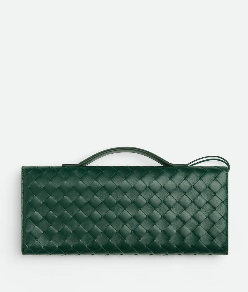 Women's Andiamo Clutch in Emerald green Product Image
