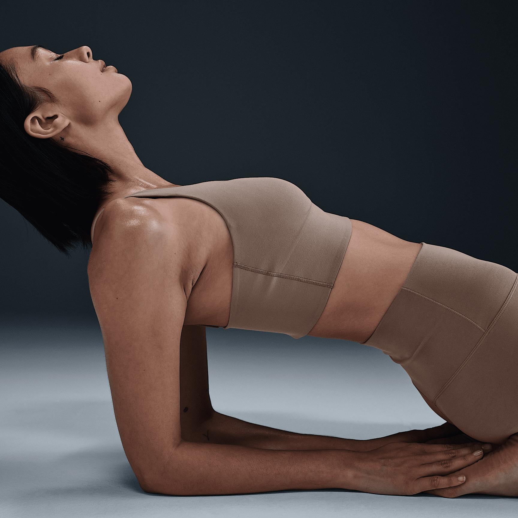 Nike Women's Alate Medium Support Longline Padded Sports Bra Product Image