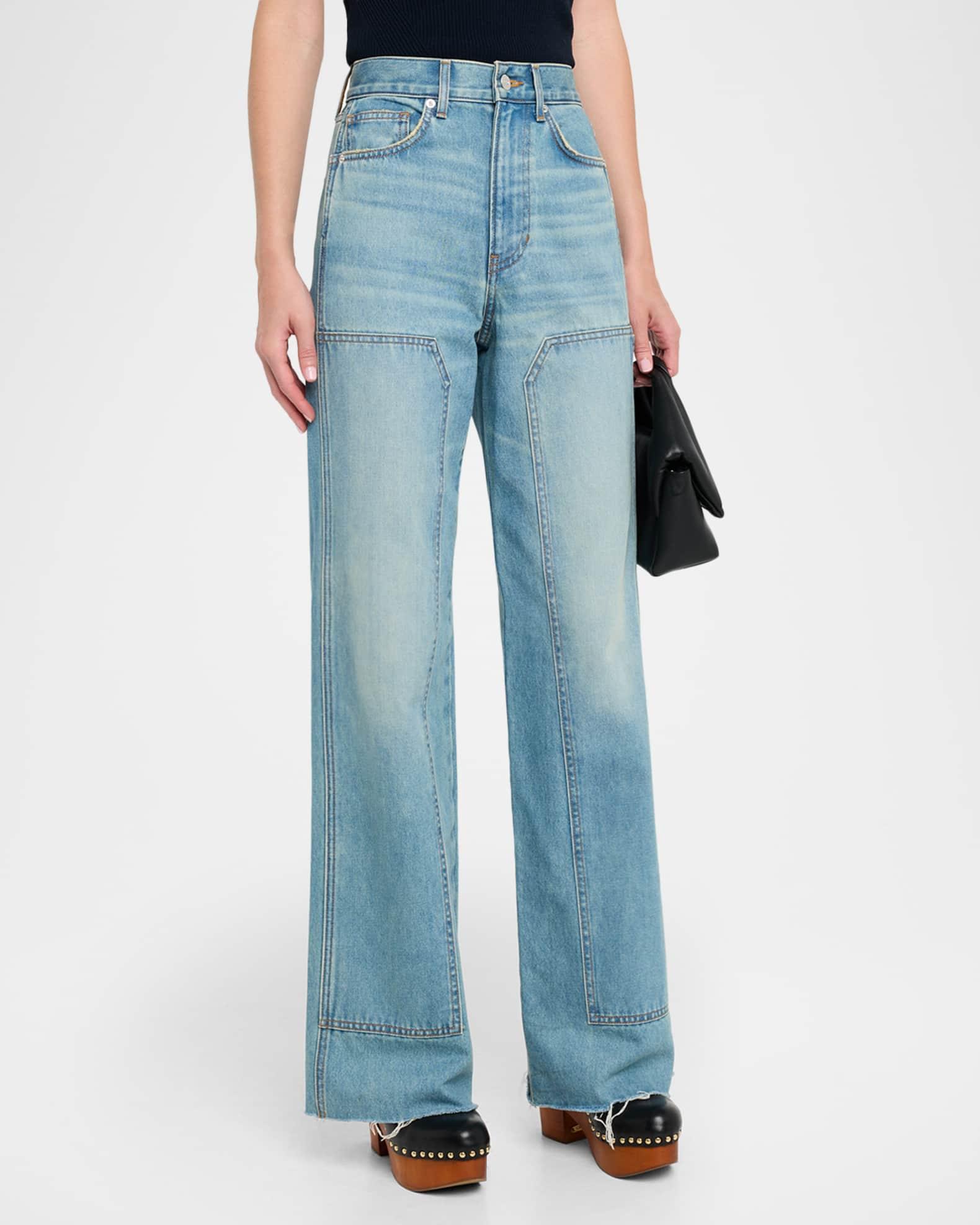 Taylor High-Rise Carpenter Jeans Product Image