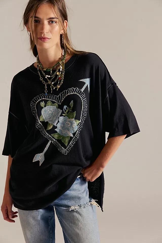 We The Free Love Rose Tee Product Image