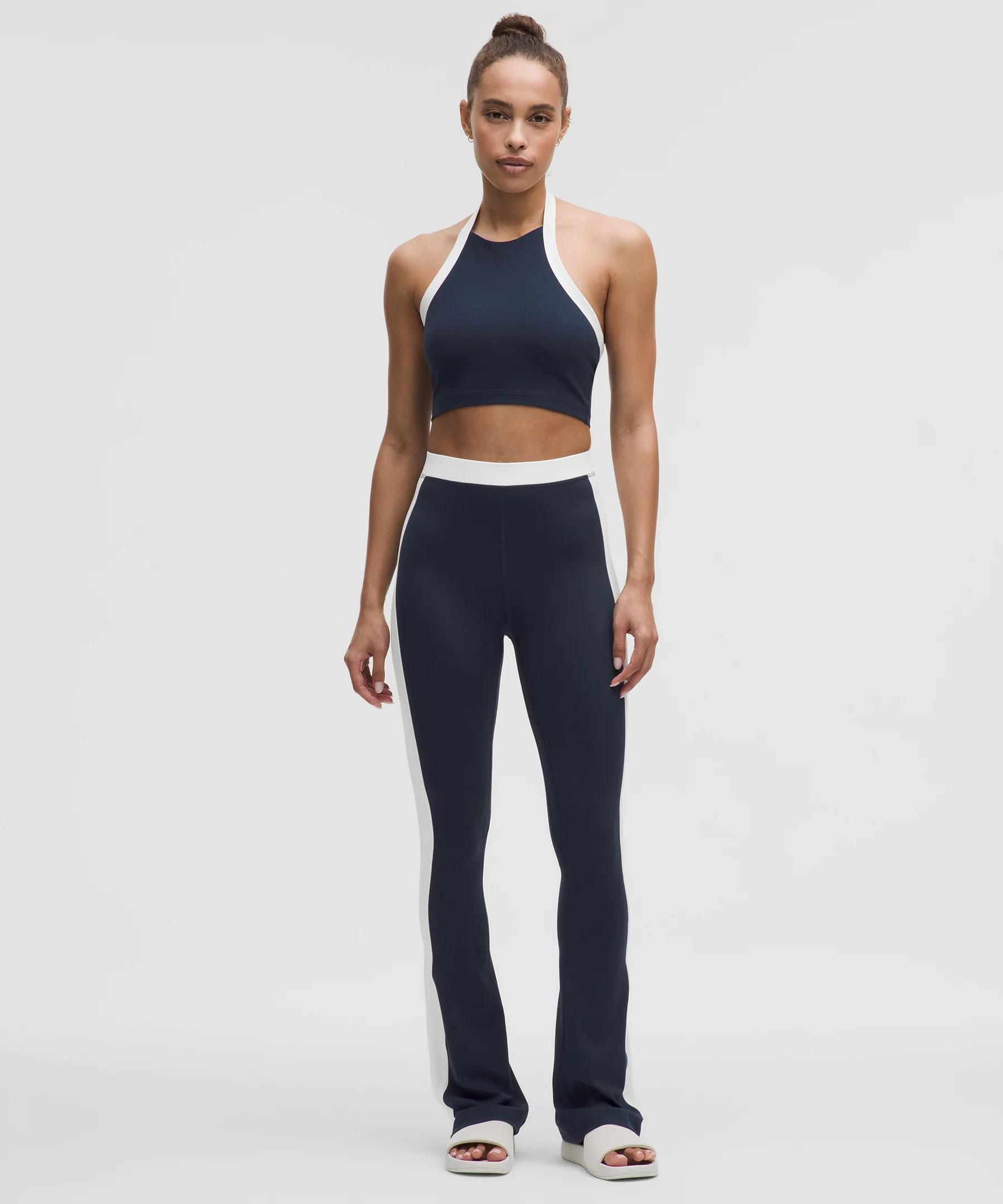 Nulu Cropped Halter Tank Top *Light Support, A/B Cup Product Image