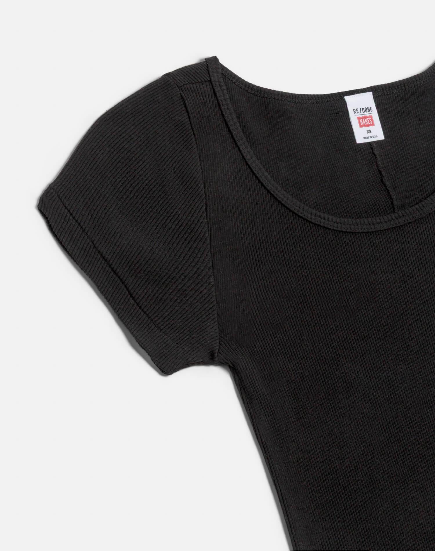Hanes Goldie Tee - Black Female Product Image