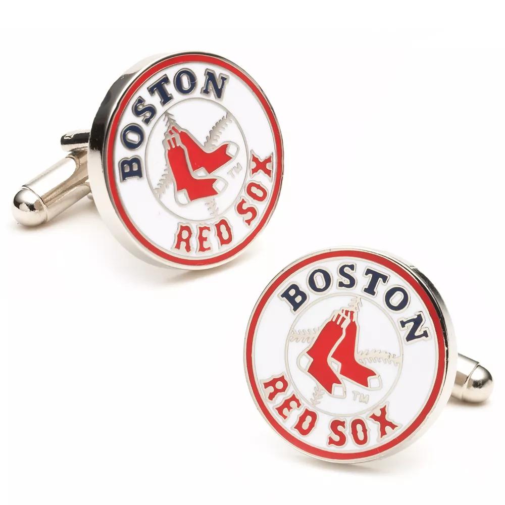 Men's Cuff Links, Inc. Boston Red Sox Rhodium-Plated Cuff Links Product Image