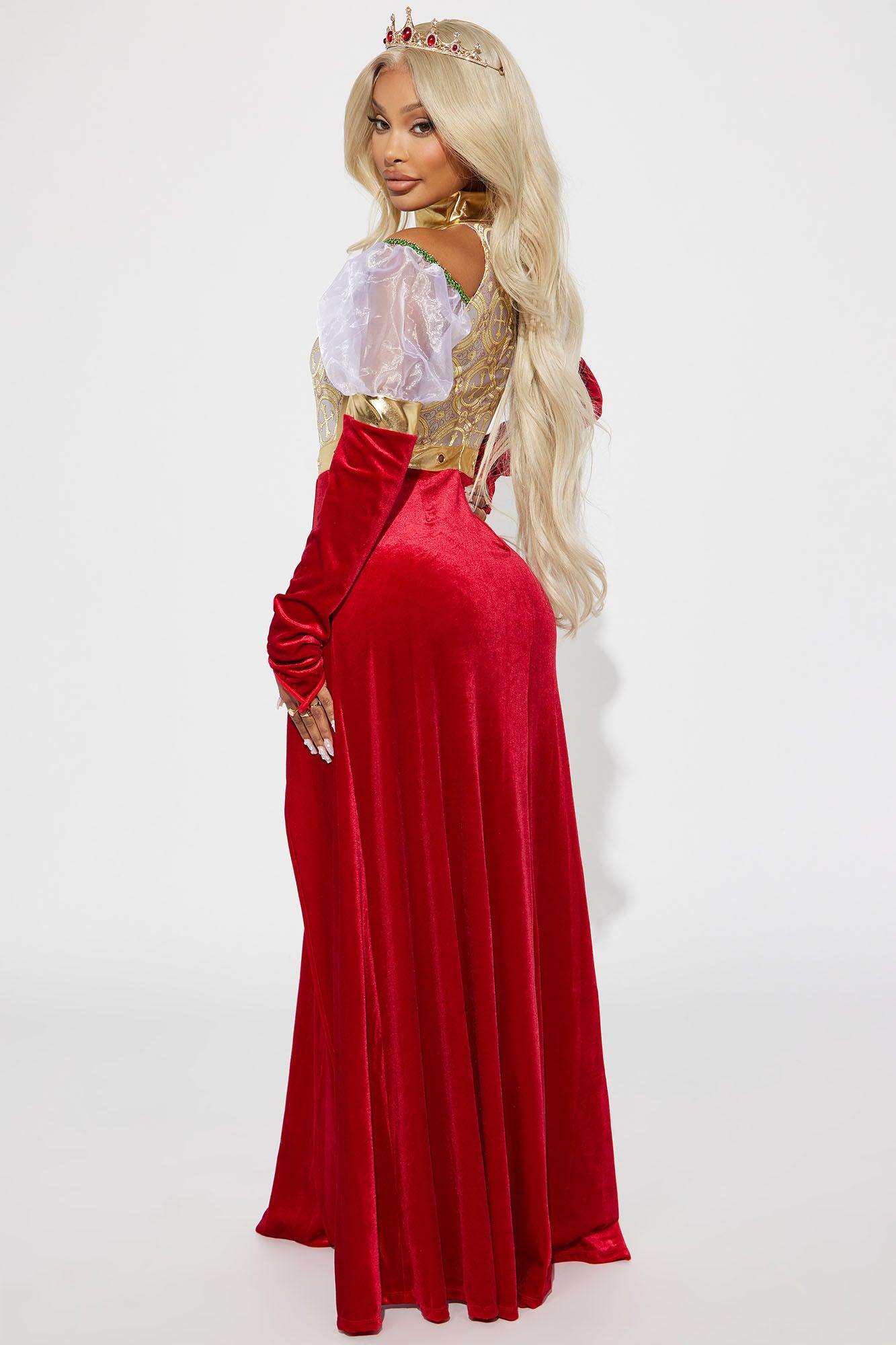 Your Queen 2 Piece Costume Set - Red/combo Product Image