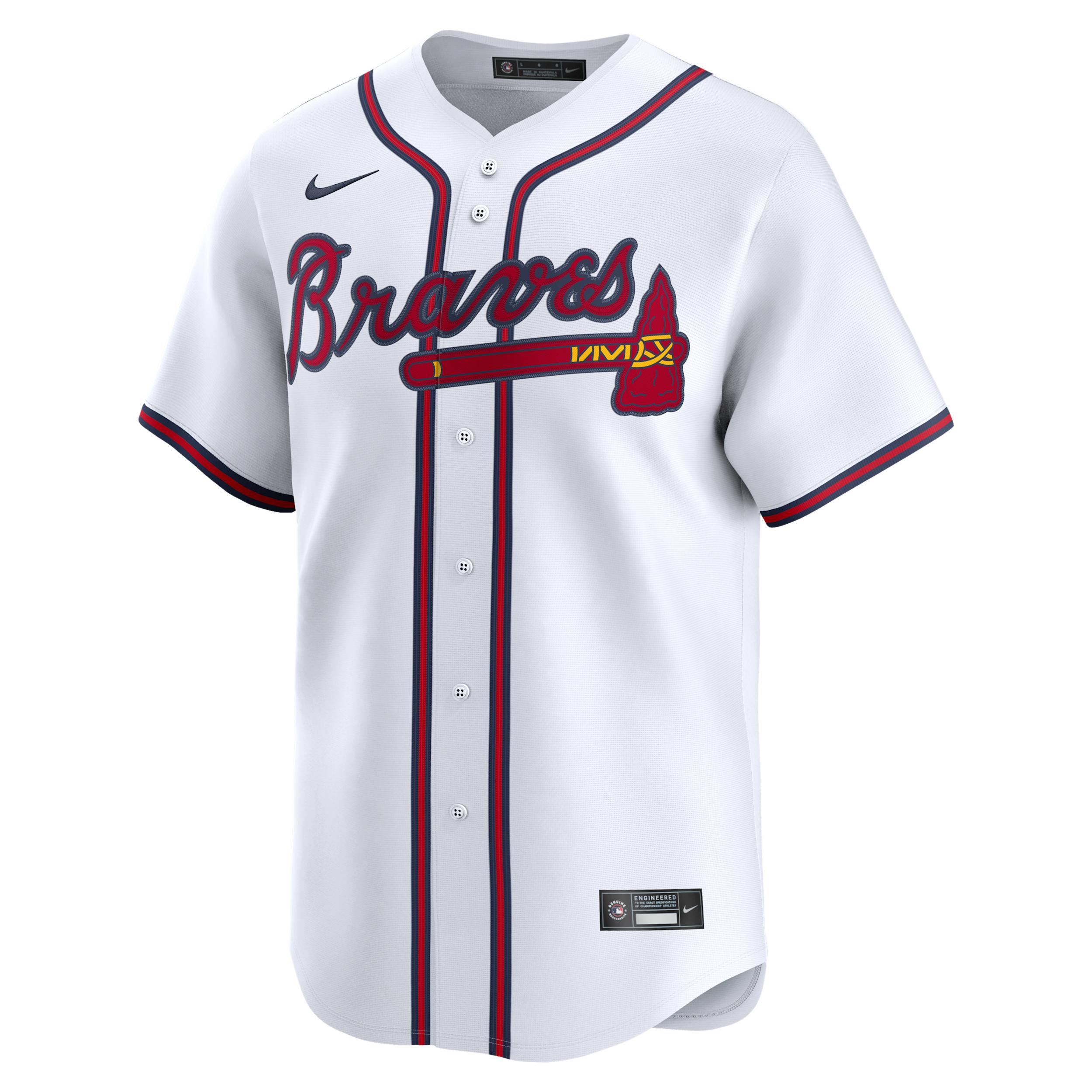 Atlanta Braves Nike Mens Dri-FIT ADV MLB Limited Jersey | LM25AWHOAW-1U2 Product Image
