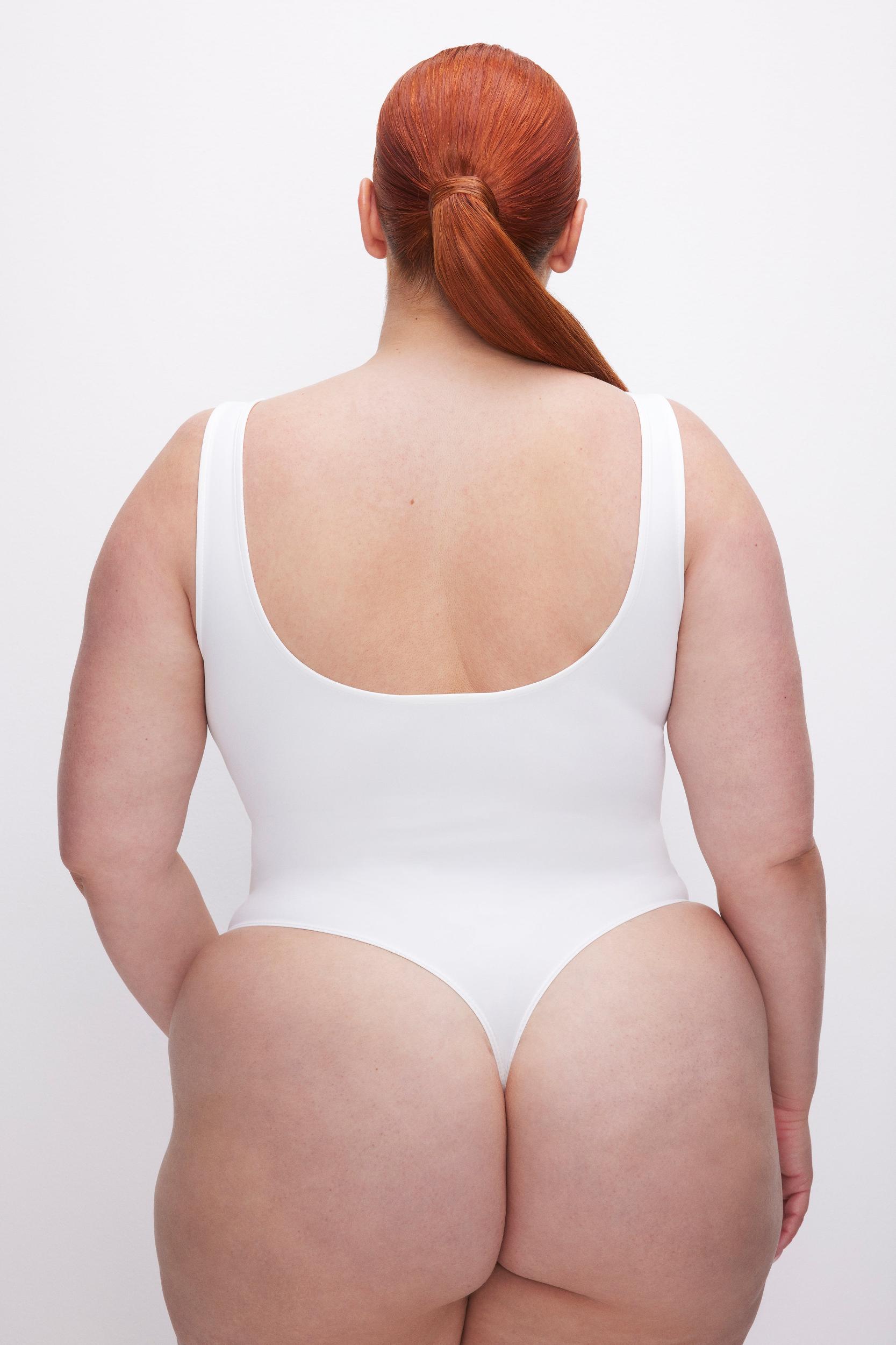 SCUBA MODERN TANK BODYSUIT | WHITE001 Product Image