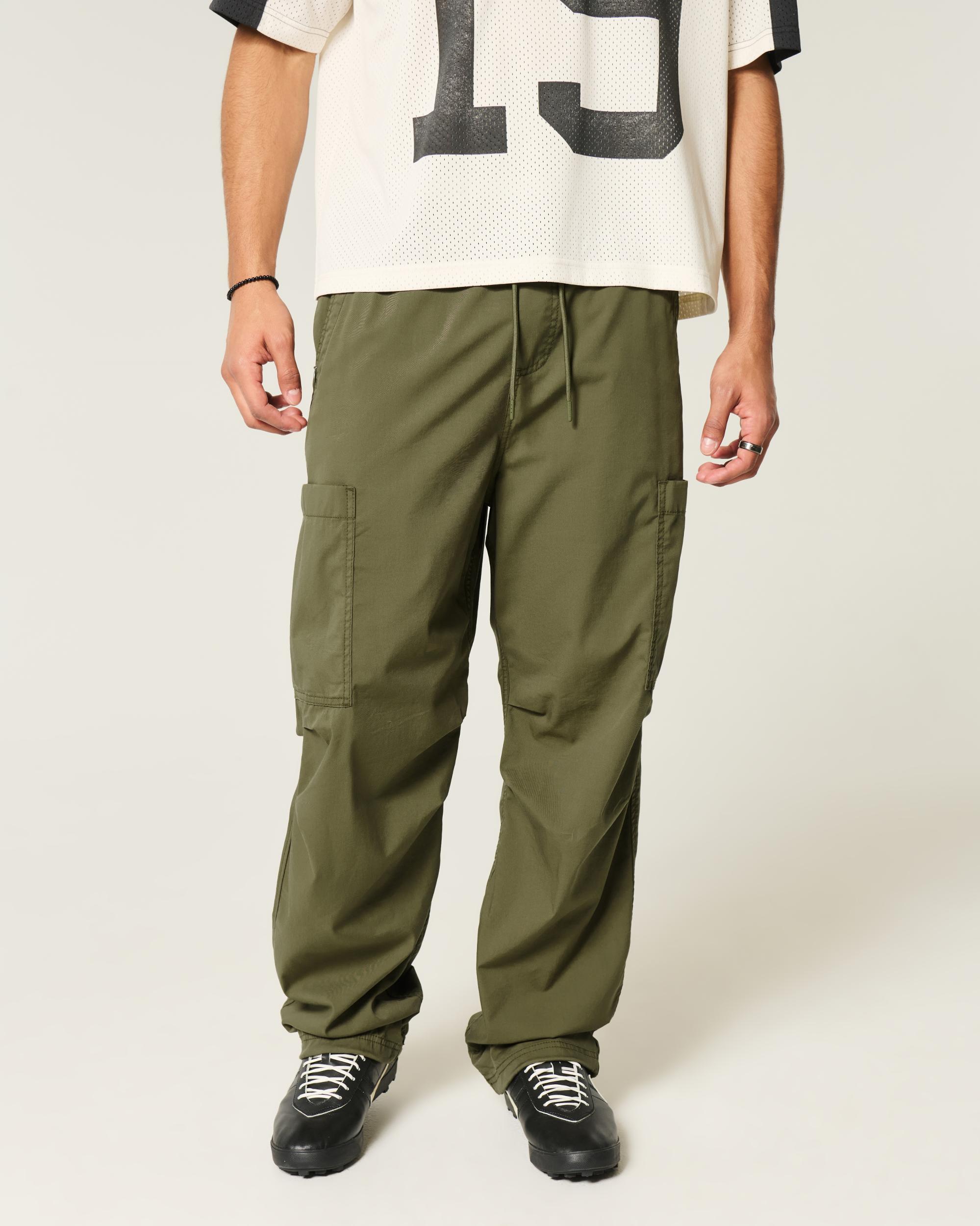 Baggy Pull-On Utility Pants Product Image