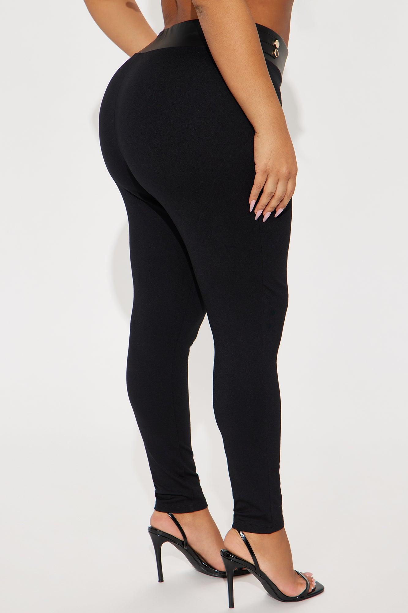 Kendra Ponte Leggings - Black Product Image