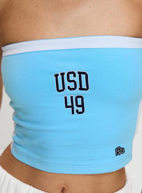 USD All Star Tube Top Blue Product Image