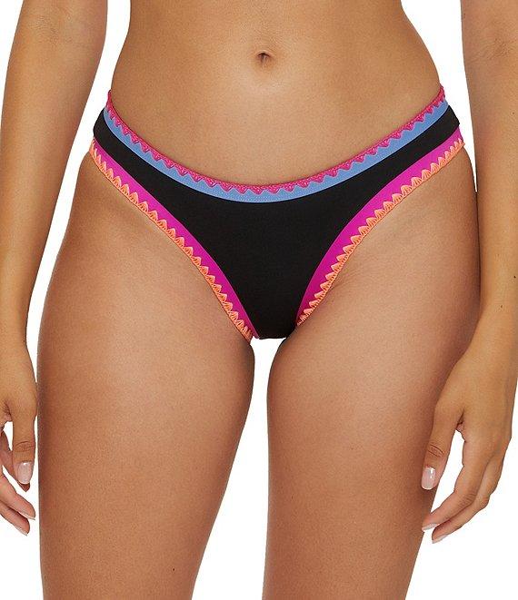 Lucky Brand Avila Color Blocked Hipster Swim Bottom Product Image
