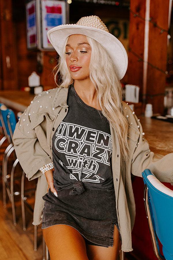 Went Crazy With KISS Vintage-Wash Graphic Tee Product Image